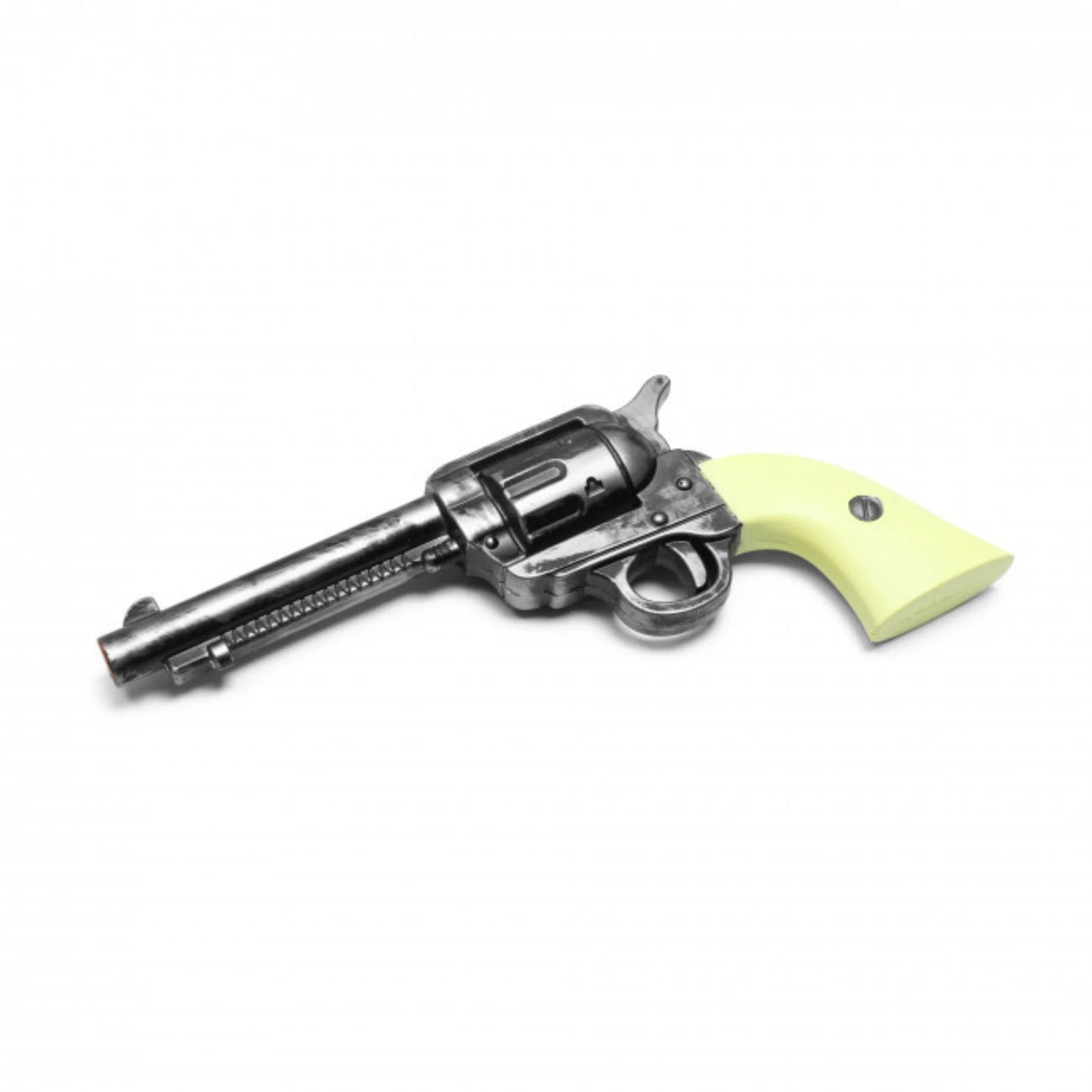 12" White Foam Revolver Prop for Productions & Cosplay
