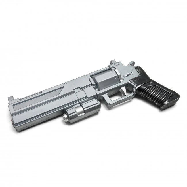 13.75-Inch P-4 Senator Foam Revolver Prop – Silver & Black