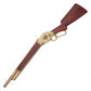 43-Inch 1887 Foam Lever-Action Shotgun Prop – Wood & Brass Style