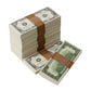 1980s Series $100 Full Print Prop Money Stack Set – $100,000 (10 Stacks)