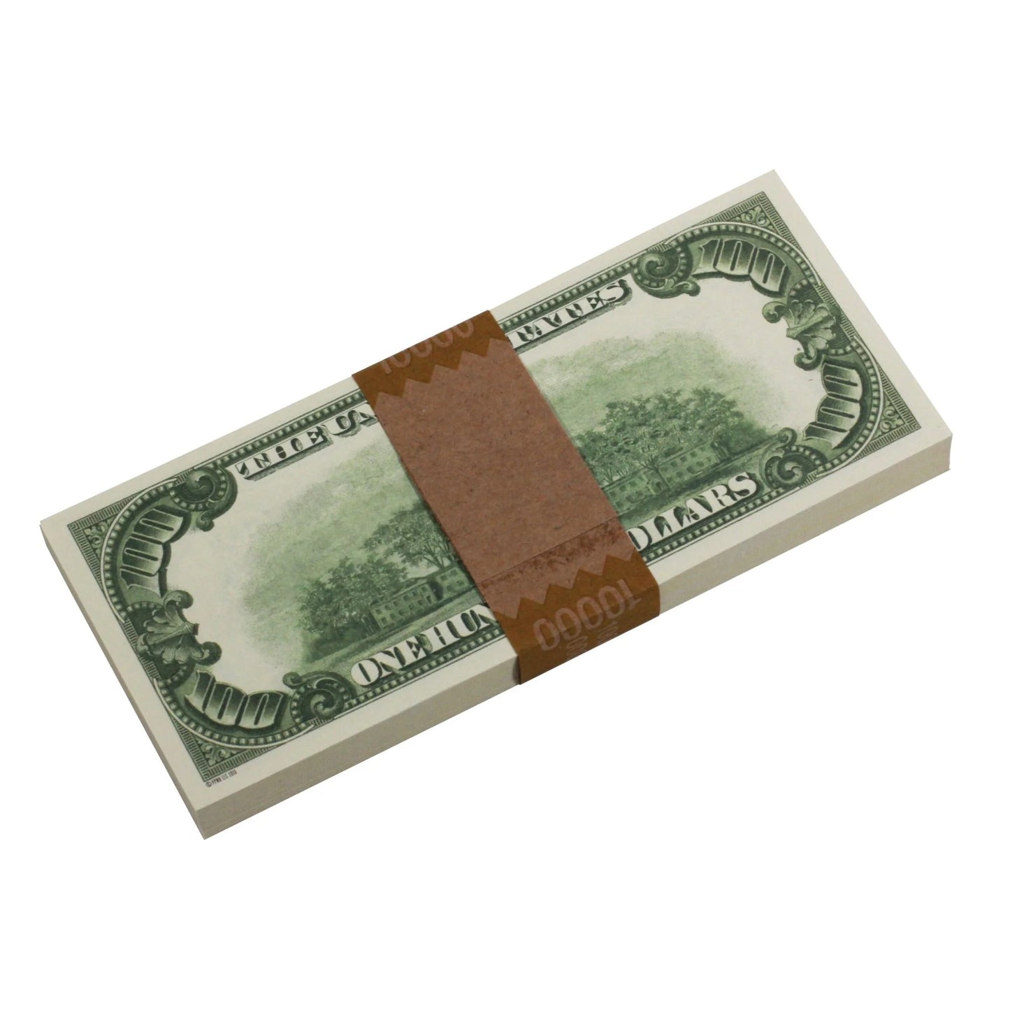 1980s Series $100 Full Print Prop Money Stack Set – $100,000 (10 Stacks)