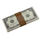 1980s Series $100 Full Print Prop Money Stack Set – $1,000,000 (100 Stacks)