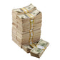2000s Series Aged $100 Full Print Prop Money Stack Set – $250,000 (25 Stacks)