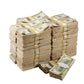 2000s Series Aged $100 Full Print Prop Money Stack Set – $500,000 (50 Stacks)