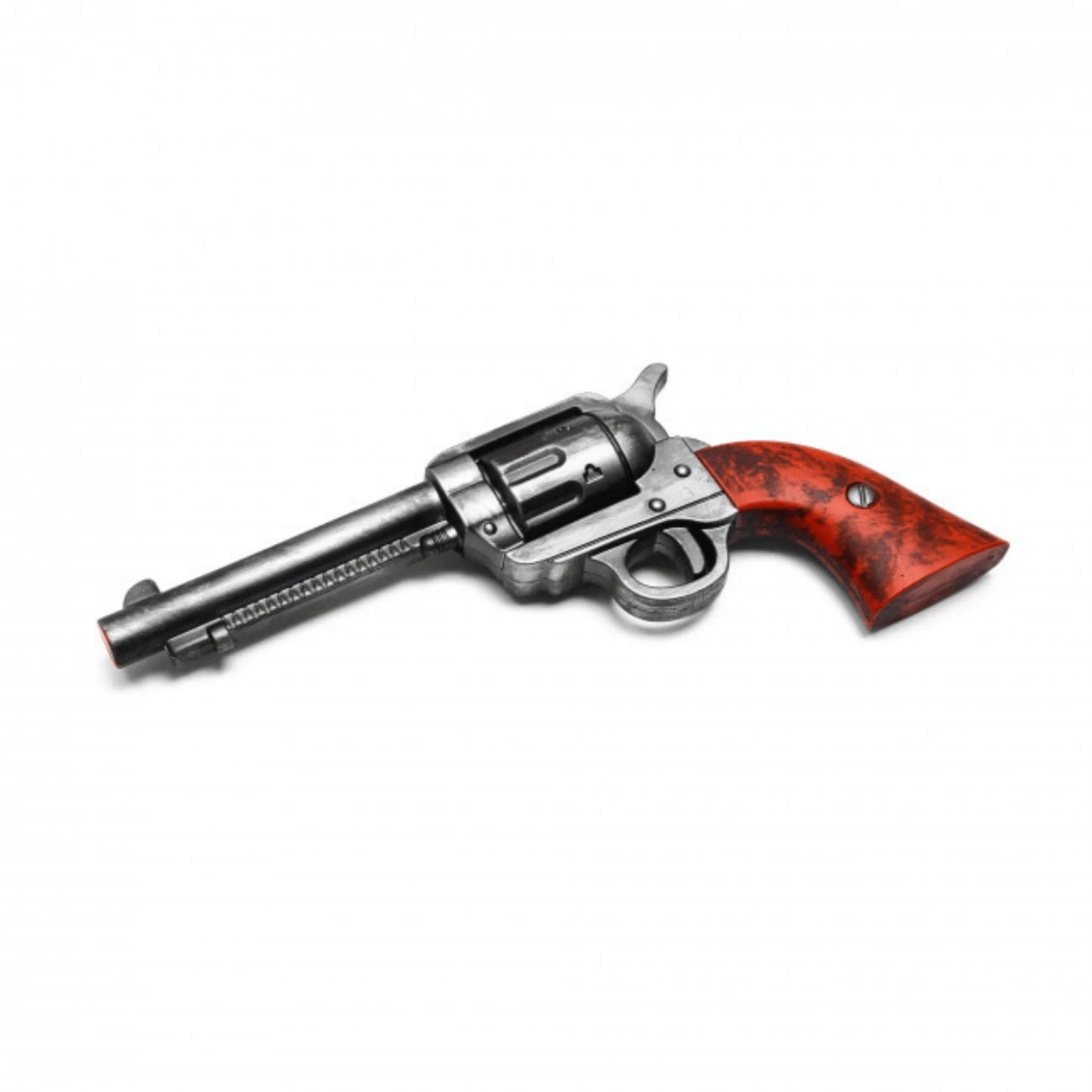 12" Western-Style Foam Revolver Prop with Wood-Style Grip