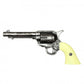 12" White Foam Revolver Prop for Productions & Cosplay