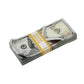 Aged Look $100 Full Print Prop Money Stack Set – $500,000 (50 Stacks)