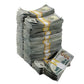 Aged Look $100 Full Print Prop Money Stack Set – $250,000 (25 Stacks)