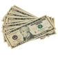 New Style $10 Full Print Prop Money Stack (100 Bills)
