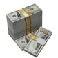 New Style $100 Full Print Prop Money Bundle – 10 Stacks (1,000 Bills)
