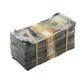 New Series $50,000 Aged Blank Filler Stack Prop Money Bundle