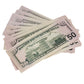 New Series $17,000 Full Print Prop Money Stack Bundle