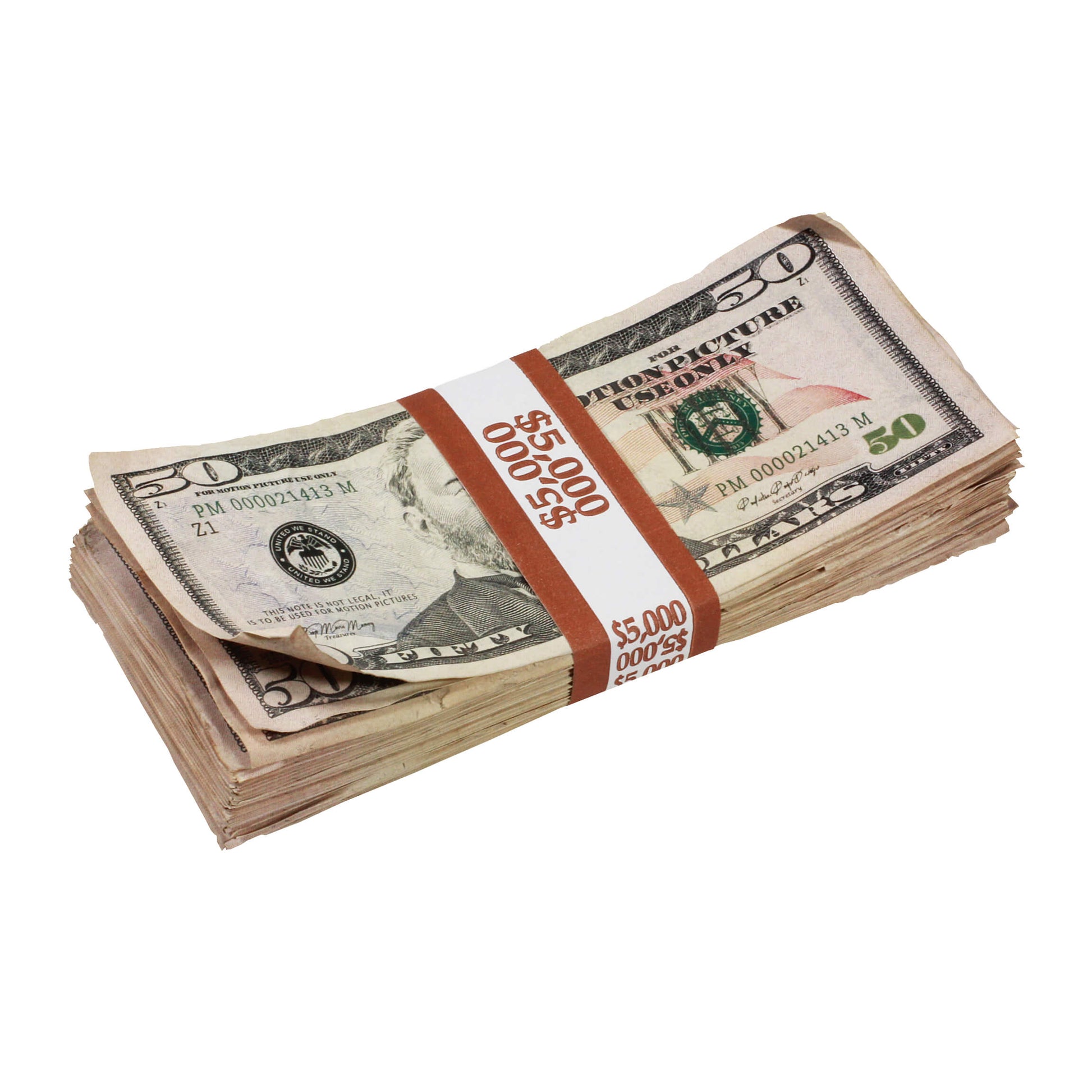 New Series $500,000 Blank Filler Prop Money Package