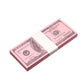 Pink Money Stack | 2000 Series 100 Dollar Novelty Prop Money