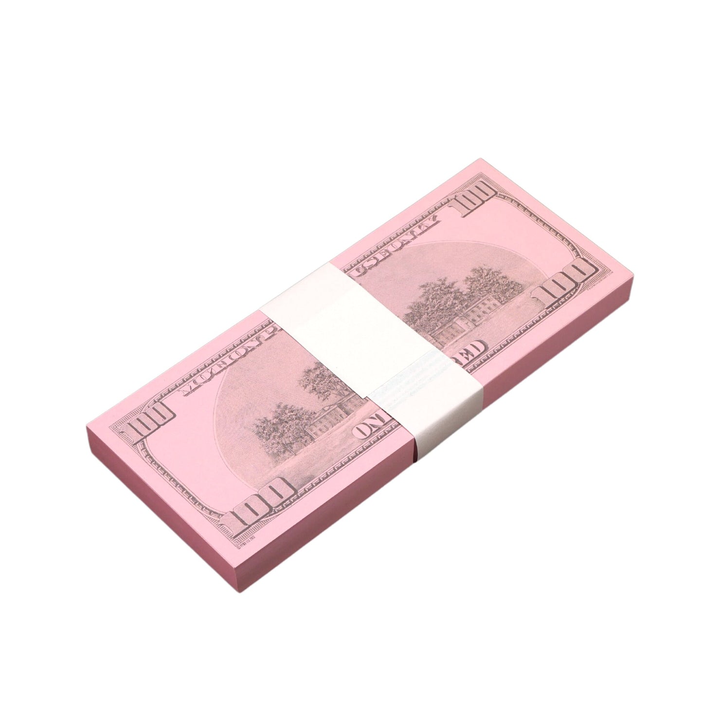 Pink Money Stack | 2000 Series 100 Dollar Novelty Prop Money