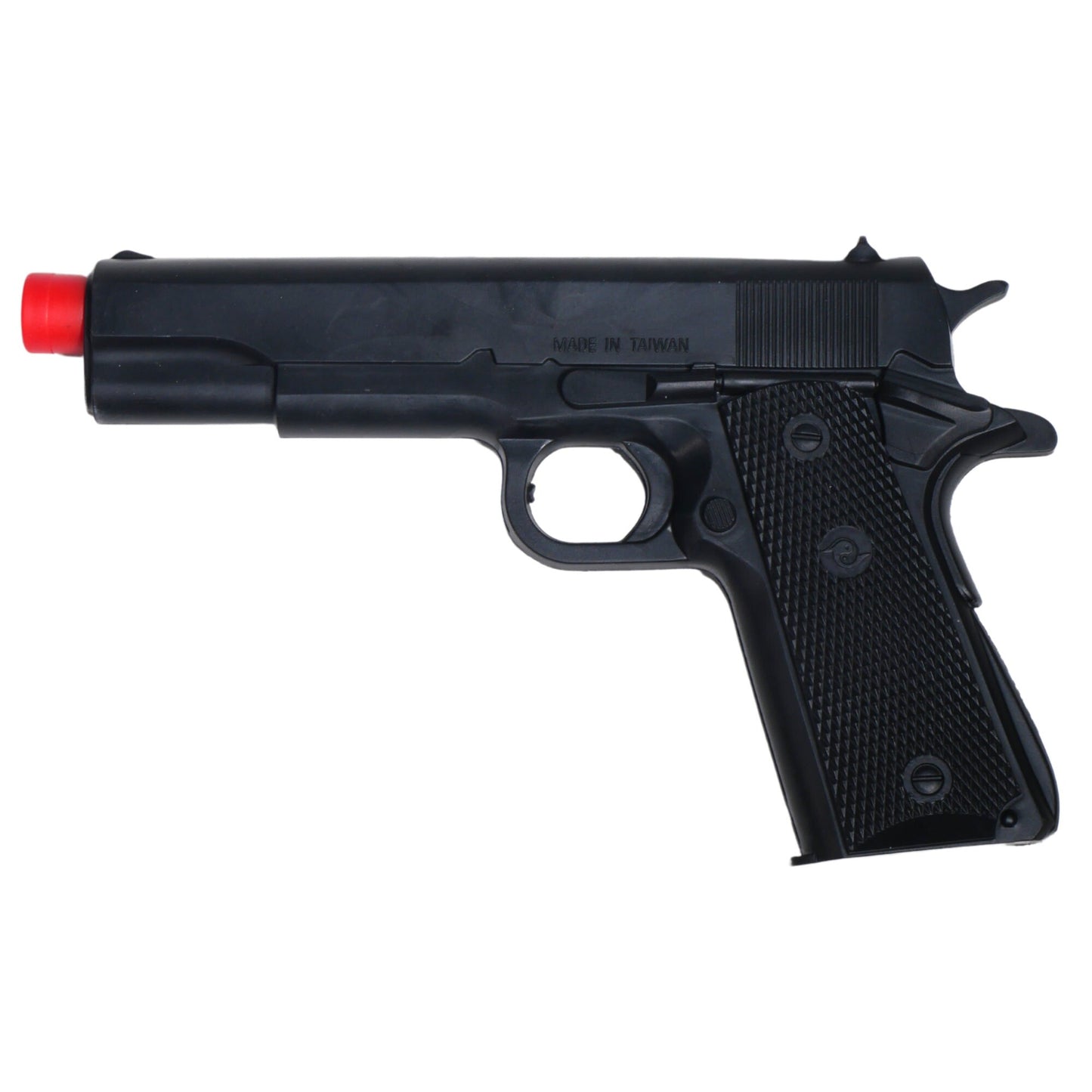 8.5" Polypropylene Black Colt Pistol w/ Orange Safety Tip